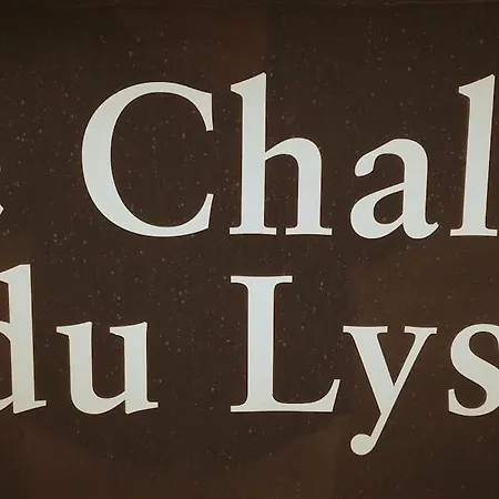 Le Chalet Du Lys, 